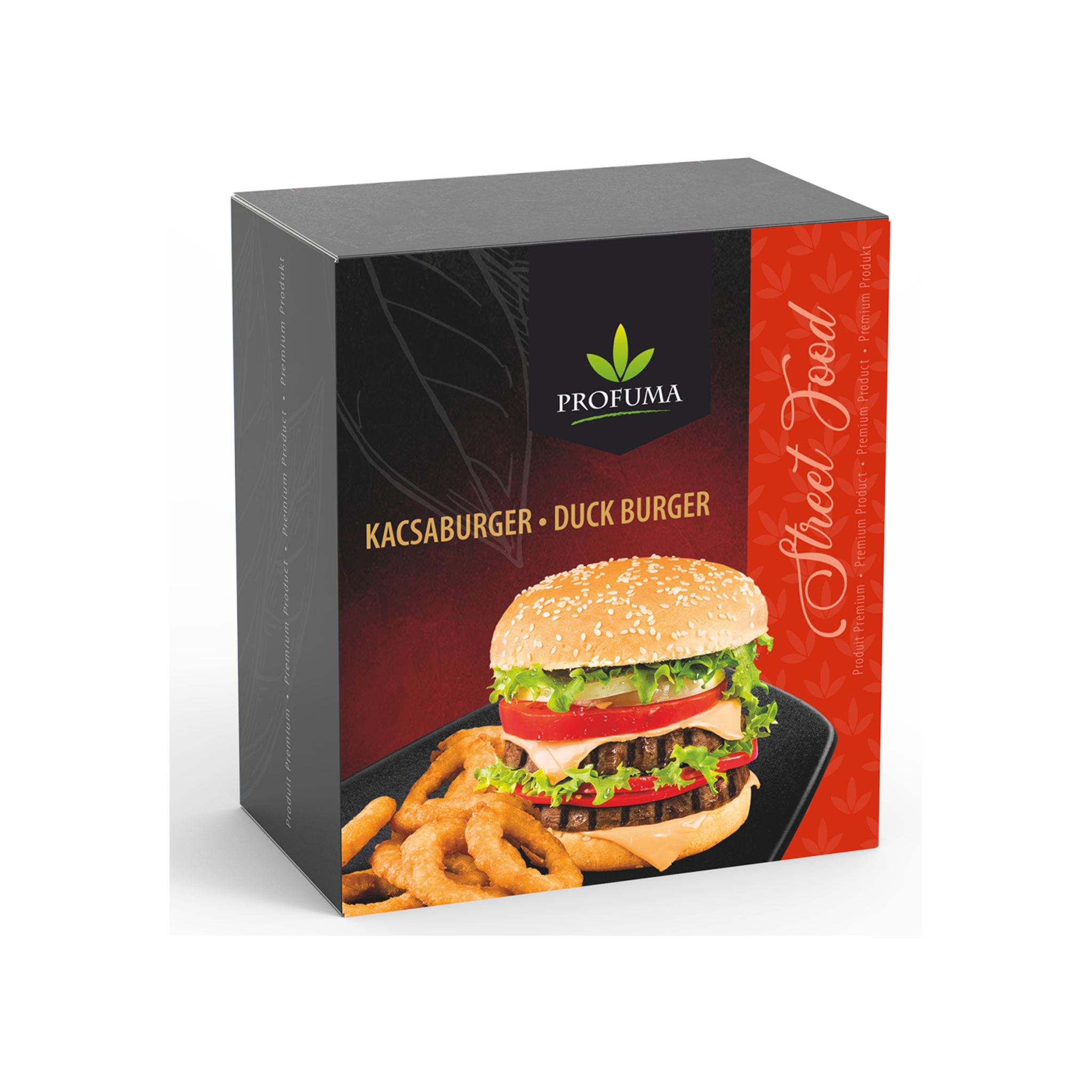 Medium gebakken eendenburger