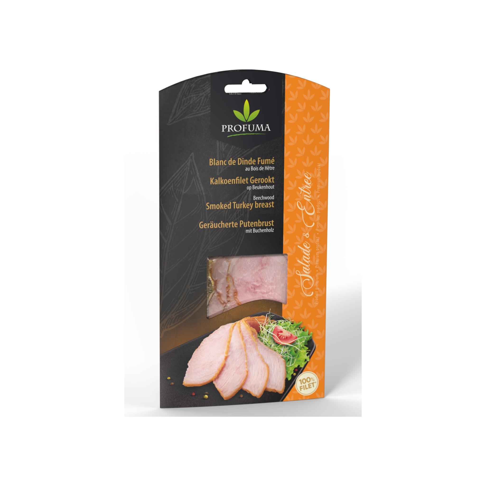 Gerookte kalkoenfilet 90gr