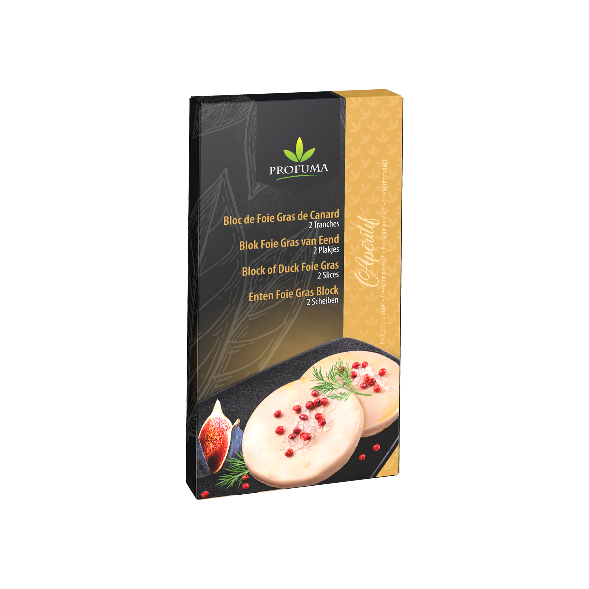 Duck foie gras block 2x40g