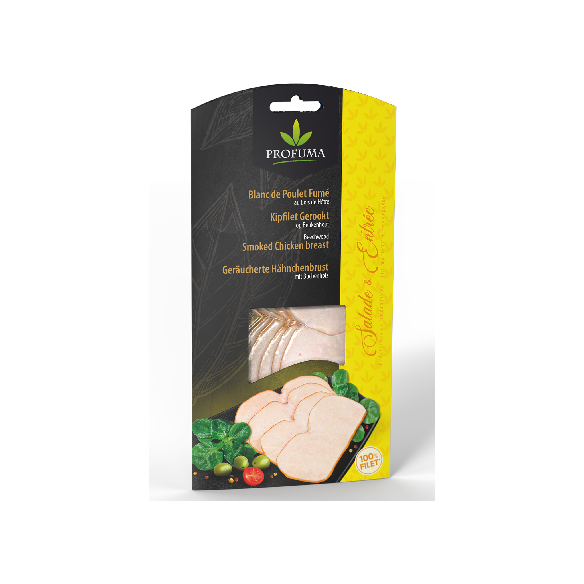 Gerookte kipfilet 90gr